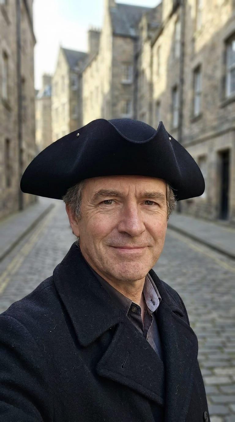 Personalised Black 100% Wool Army Military Tricorn Wool